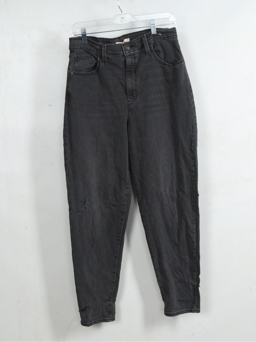 Levi's Women's Boyfriend Jeans - Washed Black